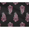 thumbnail image 4 of oneOone Cotton Flex Fabric Leaves & Paisley Block Print Fabric BTY 40 Inch Wide, 4 of 4