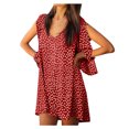 thumbnail image 1 of Heliisoer Robe pour Femme, Liquidation Mode d'Été Femmes Robe Épaules Dénudées Été Plage Décontractée Soirée Fête Courte Mini Robe, 1 of 8