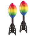 thumbnail image 4 of LOVEVER 2 Pcs Hurleur de Football Longue Distance Mousse pour Lancer Jeu Plage, 4 of 8