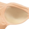 thumbnail image 4 of ManxiVoo Front Closure Wireless Bra for Women Full Coverage Comfortable Support Minimizer Bralette Non Padded Everyday Wear XXL Size Beige, 4 of 5