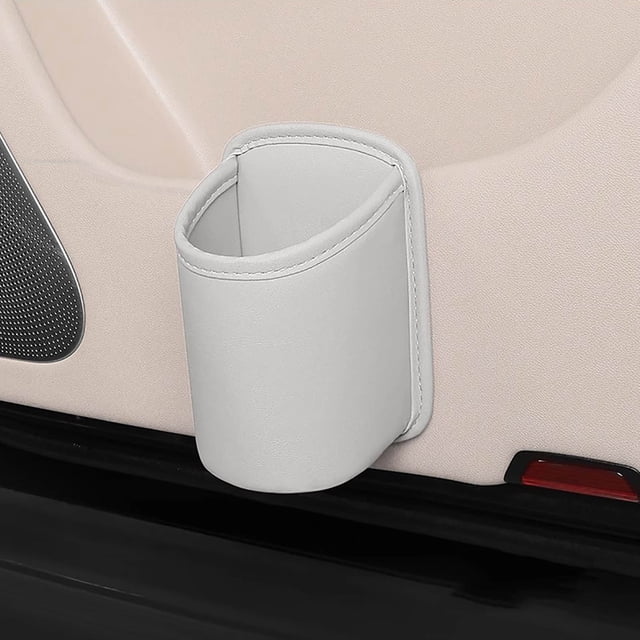 TopLLC Hooks for Hanging Car Door Side Storage Box Car Seat Back Multifunctional Storage Water Cup Side Storage Beverage Multi functional cup holder