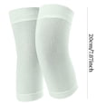 thumbnail image 4 of Sentmoon NonSlip Synthetic Silk Knee Protectors Warm Knitting Yoga Knee Pads Breathable Support Home Leg Protection Cold Weather Gear Soft Flexible Sleeve for Arthritis Sports, 4 of 4
