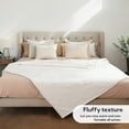 thumbnail image 5 of SUNNY HEAT Heated Electric Blanket Full Size72"x84" Soft Flannel & Cotton, 10 Heating Levels & 1-12 Hours Auto Off, White, 5 of 5