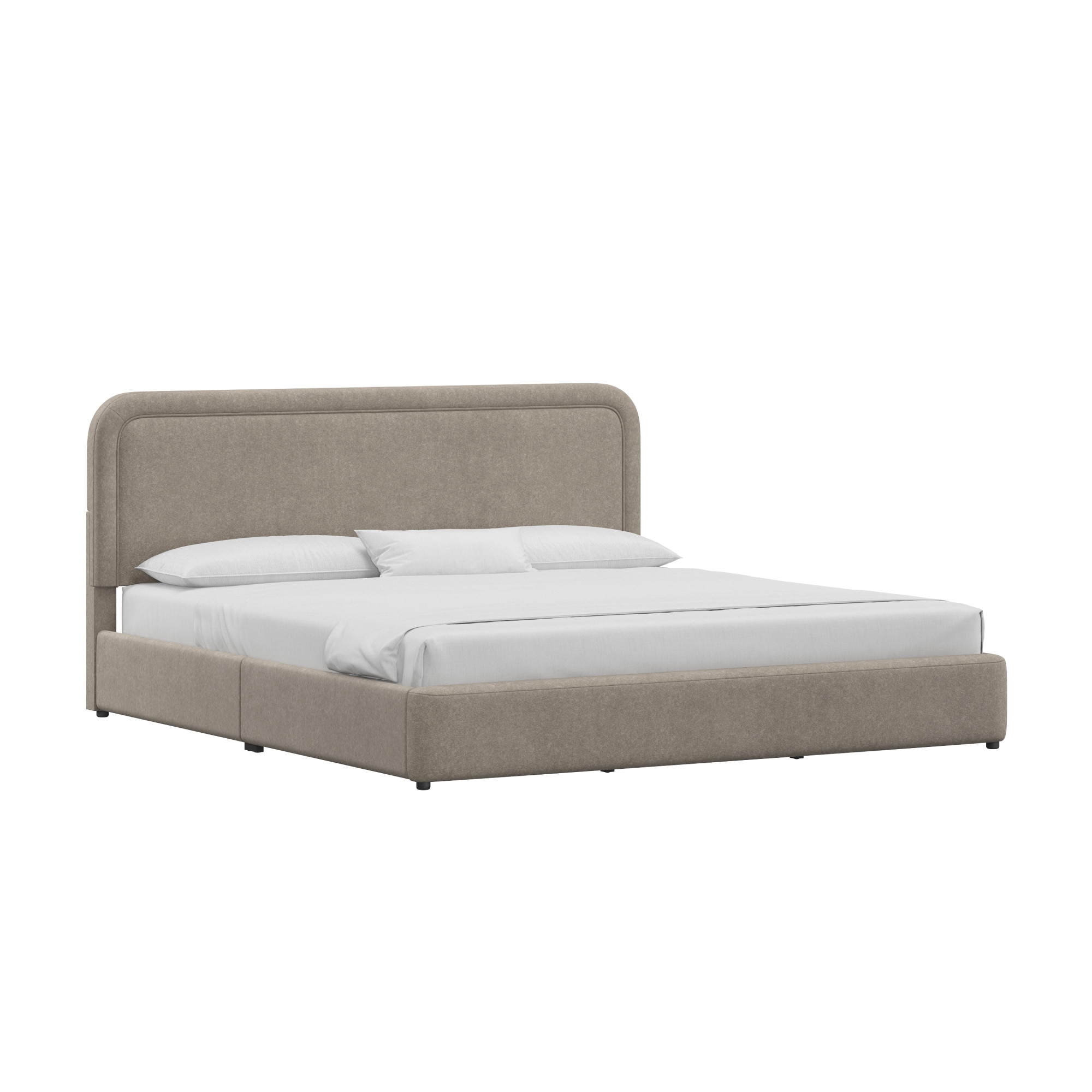 Better Homes & Gardens Juliet Queen Platform Bed, Sand