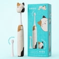 thumbnail image 1 of Ordo Sonic Kids Rechargeable Toothbrush – Squishmallows Cam - White, 1 of 9