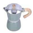 thumbnail image 3 of Coffee Pot, Simple  Coffee Maker Easily Clean 300ML Durable  for Office for Home Supplies Cyan Blue, 3 of 7