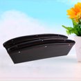thumbnail image 2 of SHISUYAN Car Organization Black Rectangular Gap Filler Pu Leather 1Pack, 2 of 8
