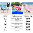 thumbnail image 3 of Gilet de Sauvetage pour Chien pour la Natation, la Navigation, la Plage, Gilet de Flottabilité Réglable avec Poignée Réfléchissant PFD pour Petits Moyens Grands Chiens, 3 of 5