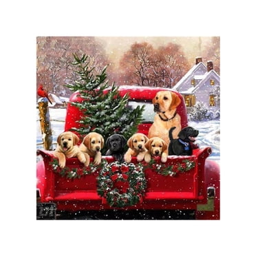 DIY 5D Diamond Painting Kit Christmas Style Pattern Full Drill Diamond Painting Acrylic Rhinestone Mosaic Painting Craft Xmas Home Wall Decoration Gift Frameless