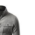 thumbnail image 4 of EGNMCR Jackets for Men Men's Fashion Color Matching Splicing Jacket Sweater Casual Jacket, 4 of 4
