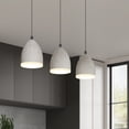 thumbnail image 1 of Artika Bergen Linear 3-Light Concrete Pendant Light Fixture 5CCT, 1 of 10