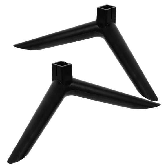OULII 1 Set Of Black Tv Stand Replacement Base Stability Designed For Monitors In Home Desktop Environment