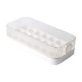 thumbnail image 2 of EGNMCR Ice Cube Tray, Ice Lattice Ice Tray Summer Household Ice Box Ice Maker Ice Cubes Molds Self Made Ice Cubes Press Type Household Water Filled Ice Storage Ice Making Box Ice grid, 2 of 9