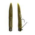 thumbnail image 1 of Lunkerhunt - Finesse Worm - Pre-Rigged - Green Pumpkin - 3" & 1/4 oz, 1 of 1