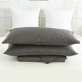 thumbnail image 5 of JML Ensemble de Courtepointe Queen 3 Pcs Couvre-Lit, Couvre-Lit en Microfibre Embossée avec 2 Taies d'Oreiller, 88"x92 Pouces, 5 of 5