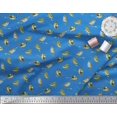 thumbnail image 2 of Soimoi Cotton Cambric Fabric Flycathcer Bird Decor Fabric Printed Yard 56 Inch Wide, 2 of 5