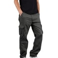 thumbnail image 2 of TopLLC Pantalon Cargo pour Homme en Ripstop, Pantalon Tactique Léger EDC de Randonnée et de Travail, Pantalon Cargo d'Extérieur avec Multiples Poches, 2 of 6