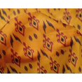 thumbnail image 4 of oneOone Silk Tabby Fabric Argyle Style Ikat Print Sewing Fabric BTY 42 Inch Wide, 4 of 4
