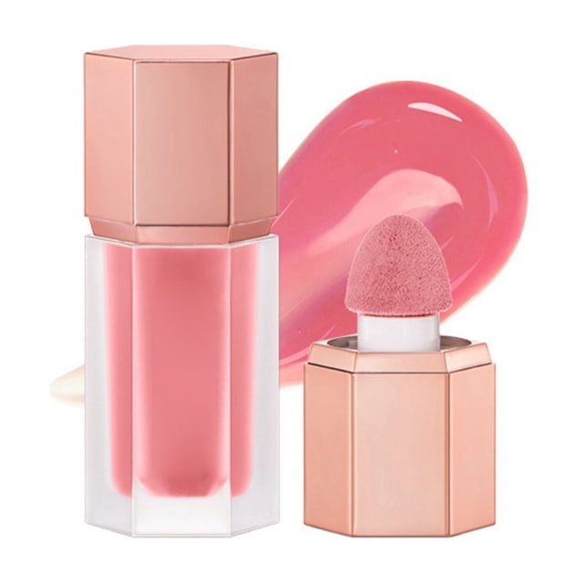 WIFKLSIIPG Hexagonal Liquid Natural Makeup Contouring Facial Rouge 7ml