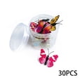 thumbnail image 1 of Office Stationery Trellises Decoration Thumb Tacks Metal 30pcs A 10 Pack New Style Butterfly PVC Multicolor Drawing Pins, 1 of 13