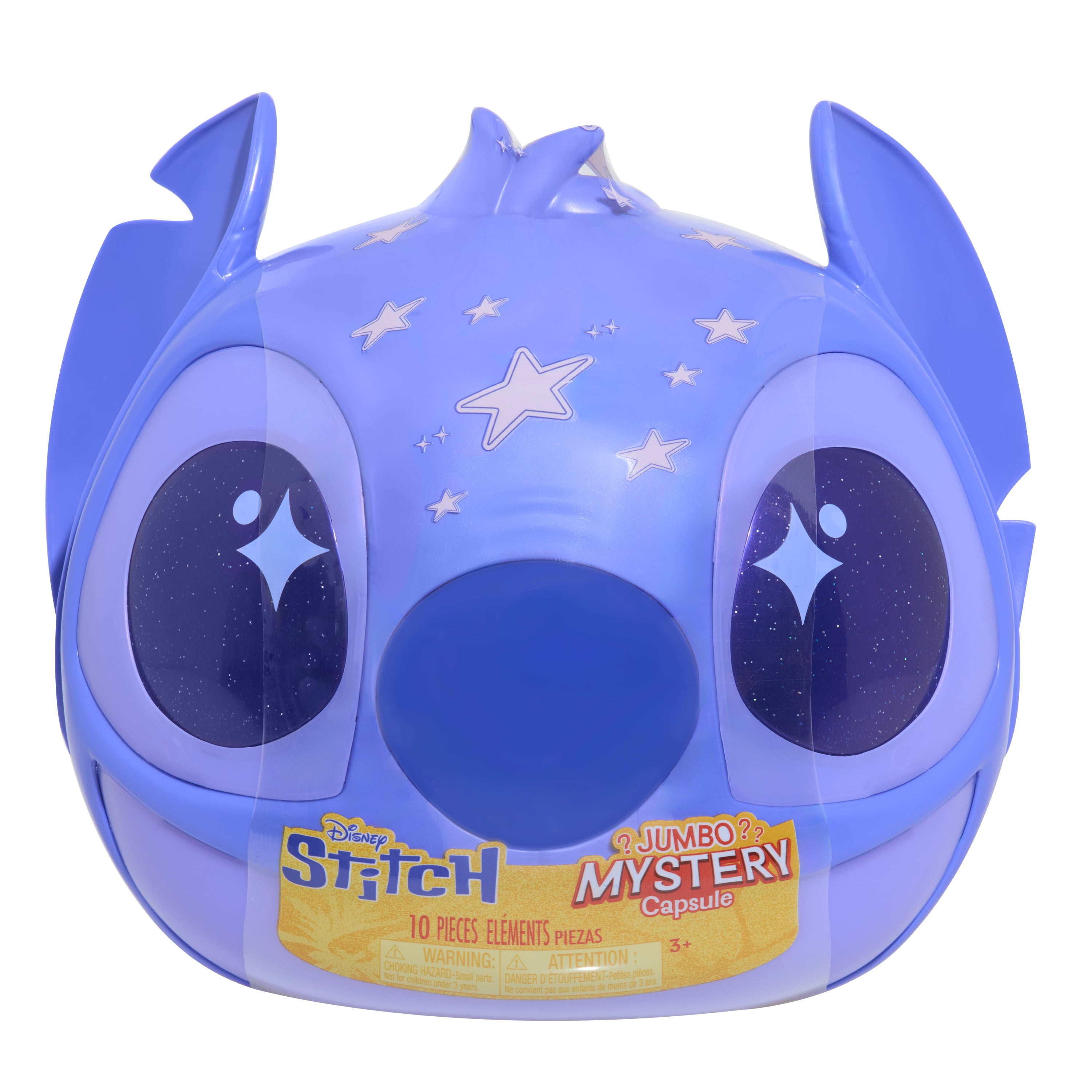 Disney Stitch 23 cm Jumbo Mystery Capsule, 10 Surprises Inside, Ages 3+