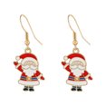 thumbnail image 2 of Up to 65% Off Christmas Tree Bell Earrings Christmas Creative Holiday Party Earrings Jewelry Hoop Earrings Women Necklace Rings Earring Jewelry on Clearance, 2 of 4