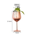 thumbnail image 1 of Outdoor Wine Glasses Stainless Steel Wine Glasses Modern Wine Glasses, 1 of 1