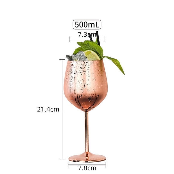Dvkptbk Red Wine Glasses Stainless Steel Wine Glasses Kitchen Gadgets