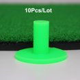 thumbnail image 1 of 10Pcs/Lot Rubber Golf Tees Golf Tee Holder-Golf Tee Ball Stud Golf Mat Training Tools Golfer Accessories green, 1 of 6