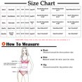 thumbnail image 3 of TIMIFIS Maillot de Bain Bikini Taille Haute pour Femme, Imprimé Floral, à Nouer, Deux Pièces, 3 of 5