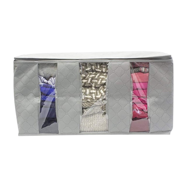 Leutsin Home Closet Storage Bags Clothes Container Bag Foldable Pouches Home Organizer
