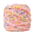 thumbnail image 1 of Hand Spun Art Yarn 100g/roll Hand Blended Bright Colors Suitable For Hand Knitting Scarves Hats Bags, 1 of 2