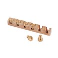 thumbnail image 1 of Guitare Bell Nut 43mm Laiton 43mm Écrous de Corde de Guitare Robuste 6 Cordes Sloted Guitares Électriques Pièces Accessoires d'Instrument Résistant à l'Usure, 1 of 7