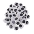 thumbnail image 1 of veasfak Googly Wiggle Eyes with Self-Adhesive, Round Wobbly Eyes Sticker Multi Sizes for 20mm 60pieces, 1 of 5