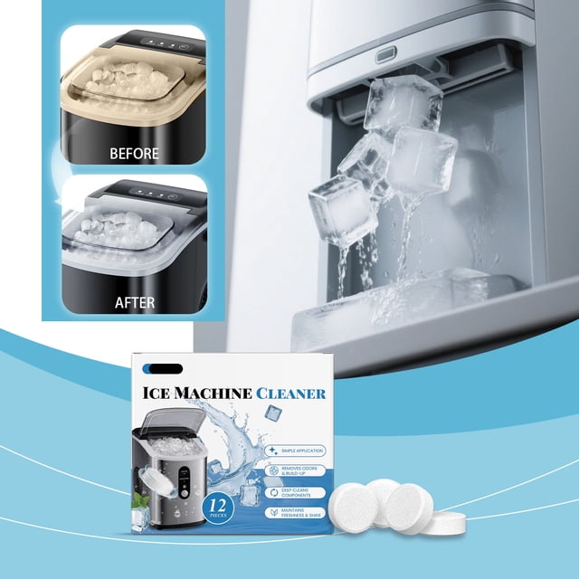 High-efficiency Ice Maker Cleaning Tablets Scale And Odor Extend The Service Life Of The Ice Maker And Ensure The Tasting Ice Cubes