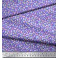 thumbnail image 3 of Soimoi Rayon Crepe Fabric Flower Artistic Print Fabric by Yard 46 Inch Wide, 3 of 3