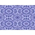 thumbnail image 1 of Ahgly Company Machine Washable Indoor Rectangle Transitional Royal Blue Area Rugs, 2' x 4', 1 of 7
