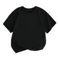 thumbnail image 1 of FAIWAD T-Shirt à Manches Courtes Col Rond pour Bébé Garçon Fille, Pull d'Été Basique, 1 of 3