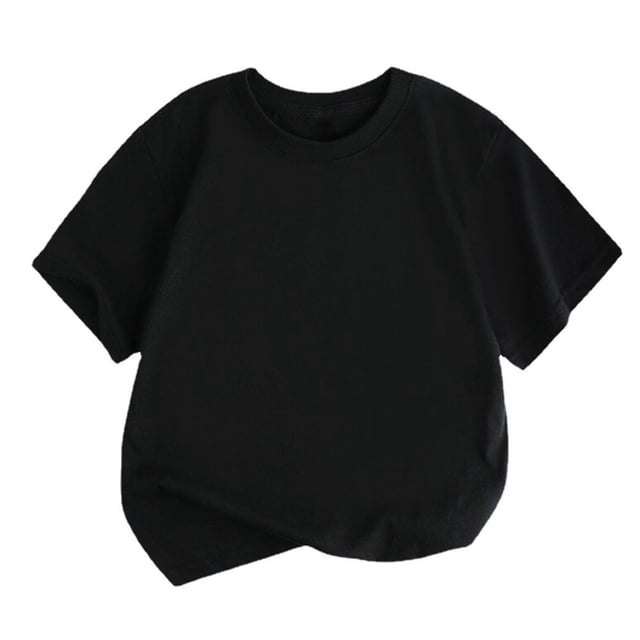FAIWAD T-Shirt à Manches Courtes Col Rond pour Bébé Garçon Fille, Pull d'Été Basique