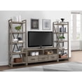 thumbnail image 2 of Topline Home Furnishings Rustic Grey Bookcase/Side Pier, 2 of 3