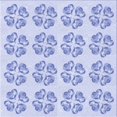 thumbnail image 1 of Ahgly Company Tapis de Zone Carré Lavable en Machine Lavande Bleue, 7 Pieds Carré, 1 of 7