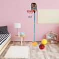 thumbnail image 4 of HEALEEP Adjustable Portable Basketball Stand with Pump and Backboard Net for Indoor and Outdoor Training, 4 of 6