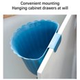 thumbnail image 4 of Hi,Fancy Flowers Shape Kitchen Cabinet Door Hanging Trash Waste Storage Tools Can Collection Basket Garbage Bin Container Pink, 4 of 9