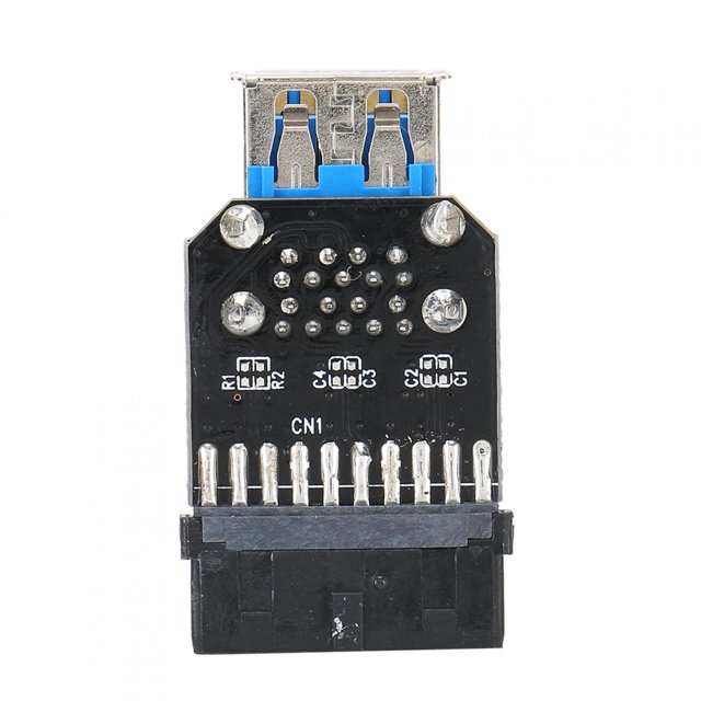 Computer Equipment Accessories,19PIN to 2-Port USB PI Nto Port US Adapter Port PI Nto Port US Adapter Converter Revolutionary Design