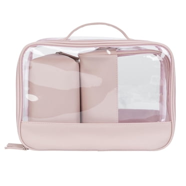 Equate Beauty Cosmetic Bag - Value Set, Cosmetic Bag Set