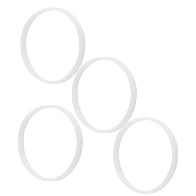 Rubber Sealing O Rings Gasket, Rubber Gaskets 10cm Sealing Gaskets White O Rings Replacement Parts Juicer Blender Replacement Seals for Home