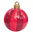 thumbnail image 1 of 60cm Large New Year Gift PVC Inflatable Toys Christmas Balls Made PVC Giant No Light Large Balls Tree Decorations Outdoor Toy Ba, 1 of 5