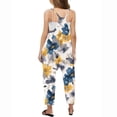 thumbnail image 3 of Birdeem Girls Casual Jumpsuits Sleeveless Summer Rompers Long Pants with Pockets for 5-14 Years, 3 of 6