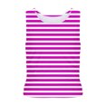 thumbnail image 2 of Plebaso Débardeurs Ajustés à Rayures pour Femmes Sans Manches à Col Rond Froncés Blouses d'Été Décontractées Basiques T-Shirts, 2 of 4