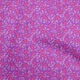 thumbnail image 1 of oneOone Viscose Chiffon Magenta Fabric Abstracts Craft Projects Decor Fabric Printed By The Yard 42 Inch Wide, 1 of 5